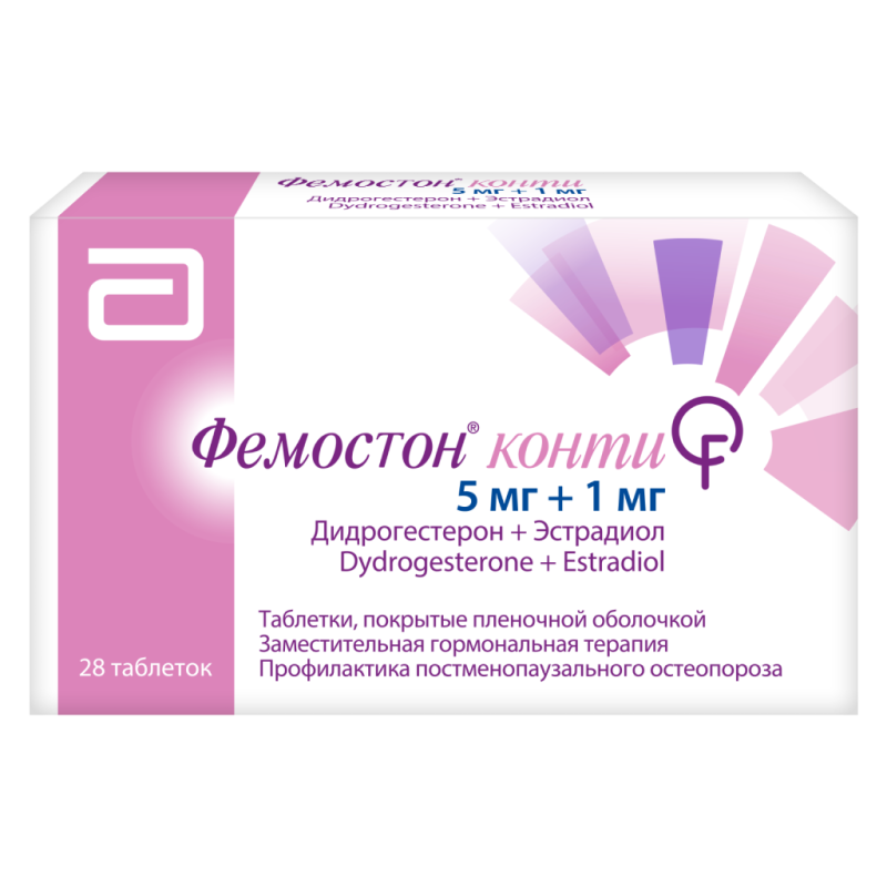 Ֆեմոստոն դեղահաբ 1մգ/5մգ * 28