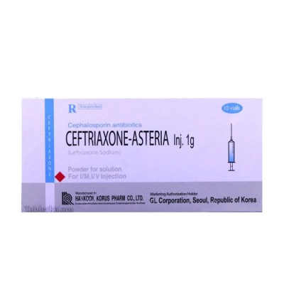 Цефтриаксон - Астерия 1г в/м в/в * 1