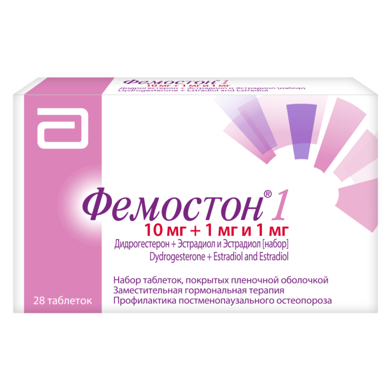 Ֆեմոստոն դեղահաբ 1մգ/10մգ * 28