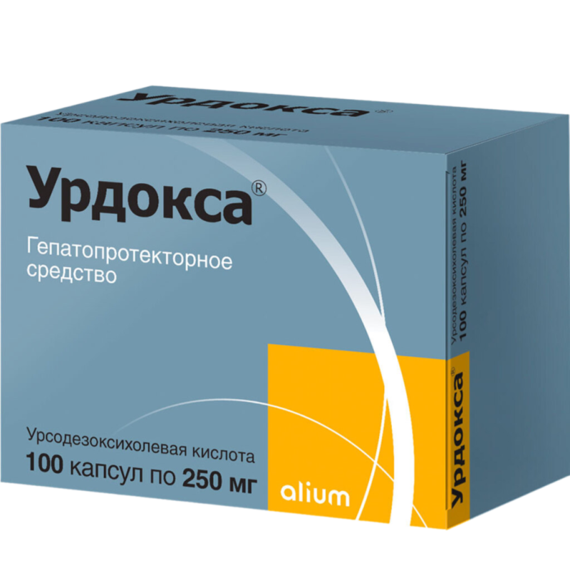 Урдокса капсулы 250мг * 100