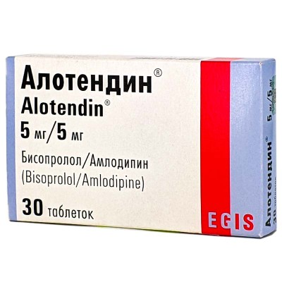 Алотендин таблетки  5мг/5мг * 30
