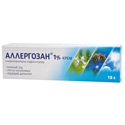 Аллергозан крем 1% 18г