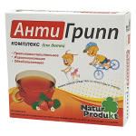 АнтиГрипп для детей земляника пакети * 10