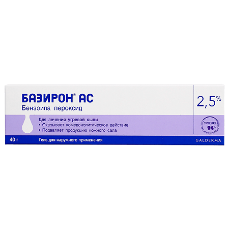 Բազիրոն AC 2.5% դոնդող  40գ