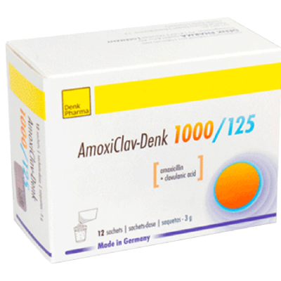 Ամոքսիկլավ-Դենկ փոշի 1000մգ/125մգ * 12