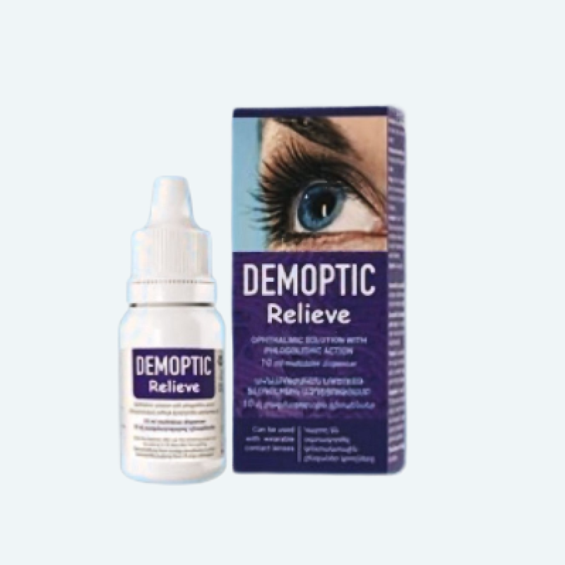 Демоптик релиф глазные капли 10мл