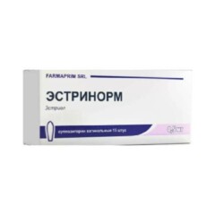Эстринорм ваг. супп. 0.5мг  * 15