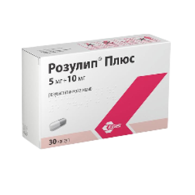 Ռոզուլիպ պլյուս դպճ 5մգ/10մգ Nº30