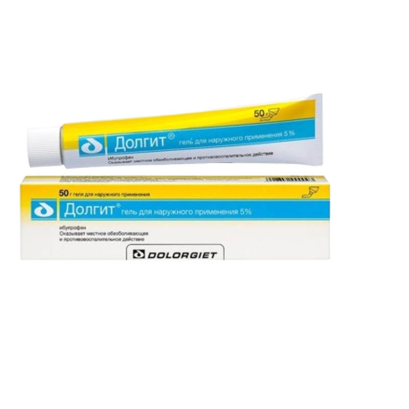 Долгит 5% крем 50г