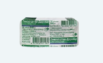 Լեվոմիցետին դարնիցա 500մգ Nº10