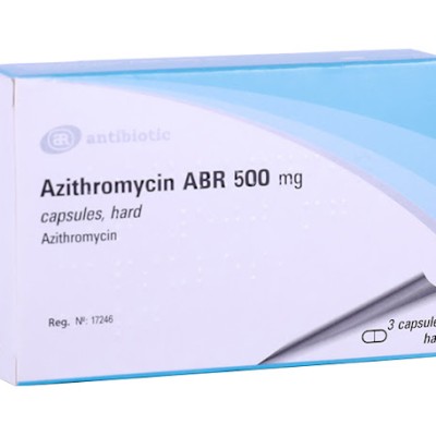 Азитромицин ABR капсулы 500мг * 3